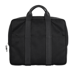 Acapulco Ordinateur Briefcase, Canvas/Leather, Black, E, 3*